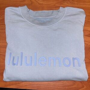 Blue Lululemon crewneck